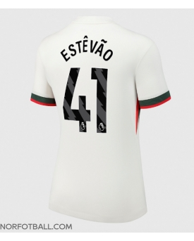 Billige Fotballdrakt Chelsea Estevao Willian #41 Replika Bortedrakt Dame 2025-26 Kortermet Billige Fotballdrakt Chelsea Estevao Willian #41 Replika Bortedrakt Dame 2025-26 Kortermet